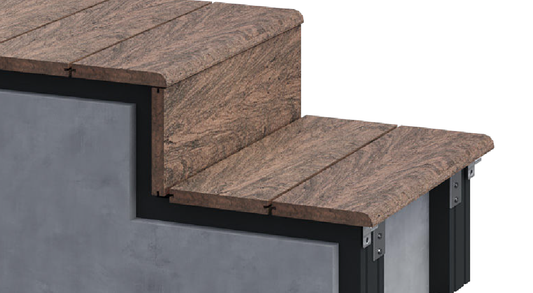 Taras z desek kompozytowych - jak tworzyć stopnie?