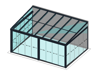 Solarlux SDL Alerio ogród letni